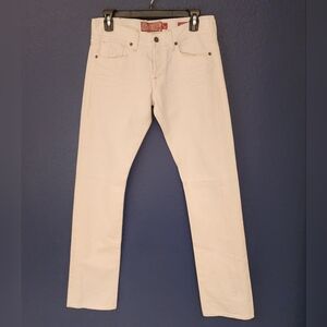 Lucky Brand Legend Women's Boot Cut Jeans In White Size 2/26